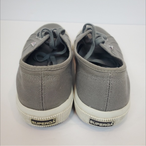 SUPERGA Cotu Classic Canvas Sneakers Grey - Picture 4 of 9
